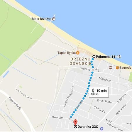 Kawalerka Nad Morzem - Lynx Apartamento Gdańsk Exterior foto